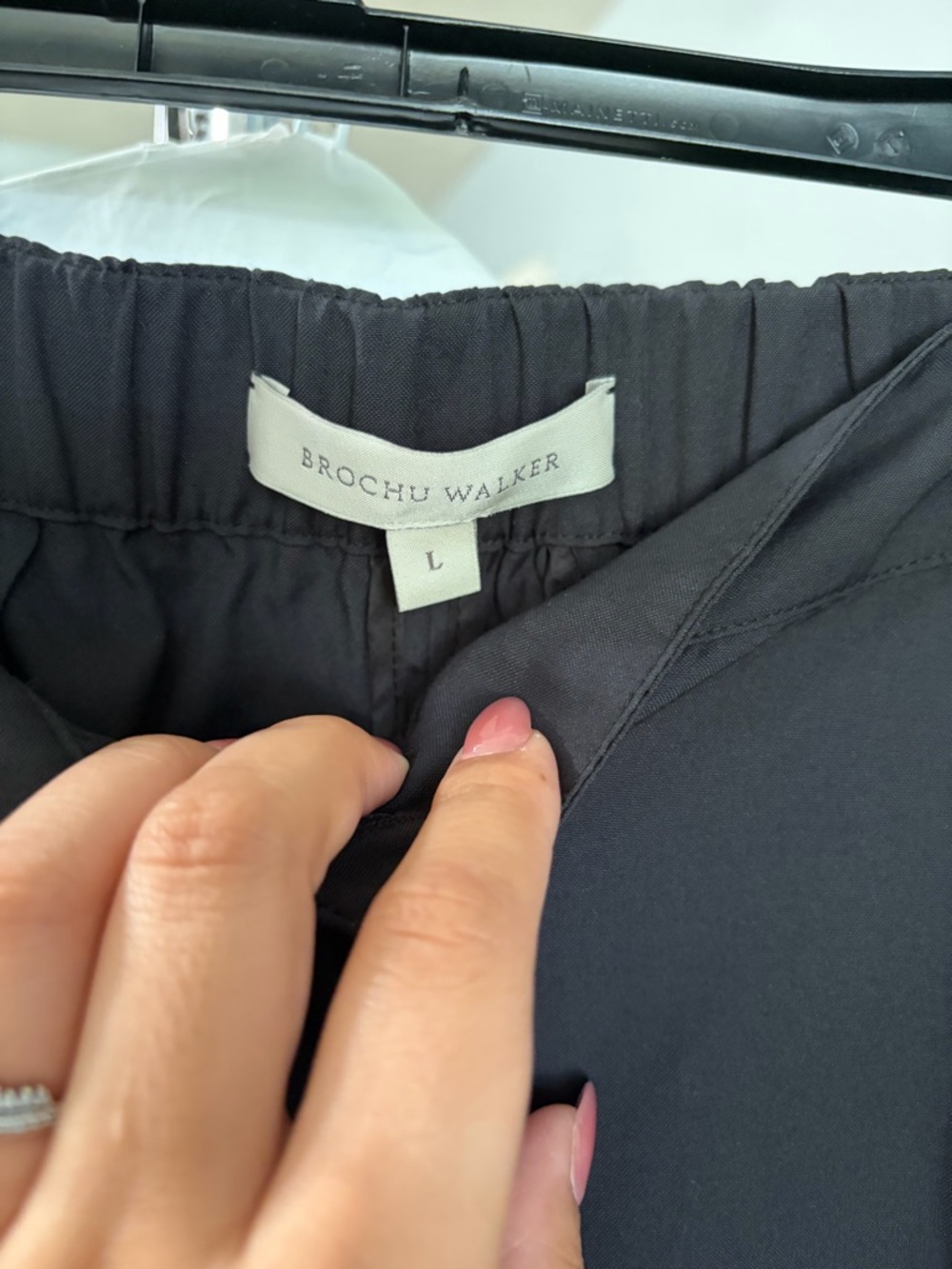 Brochu Walker Black wide leg pants